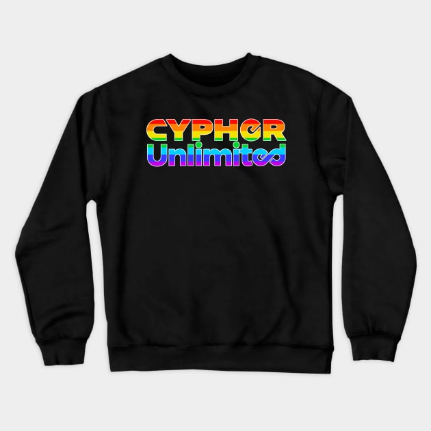 CU Pride Crewneck Sweatshirt by Cypher Unlimited